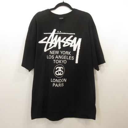 STUSSY | ステューシー WORLD TOUR TEE 半袖Ｔシャツ ブラック