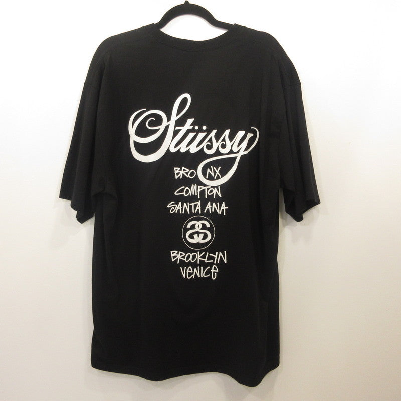 STUSSY | ステューシー WORLD TOUR TEE 半袖Ｔシャツ ブラック