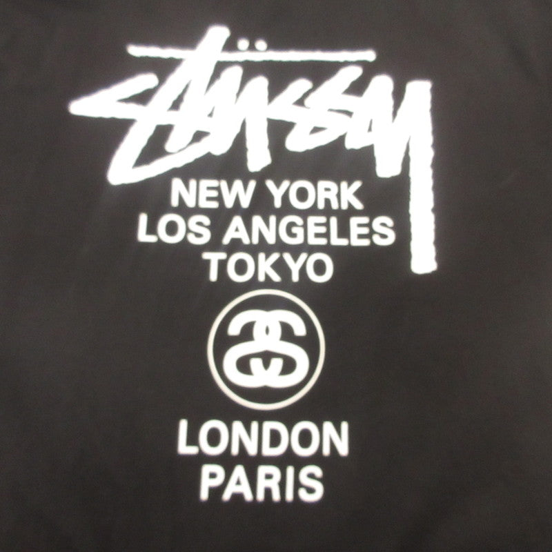 STUSSY | ステューシー WORLD TOUR TEE 半袖Ｔシャツ ブラック