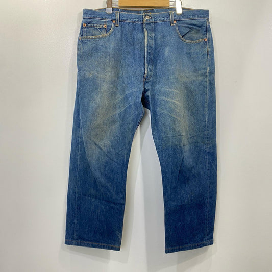 Levi's | リーバイス 501 デニムパンツ 90s ﾎﾞﾀﾝ裏555 W:42 ブルー【姫路東店】
