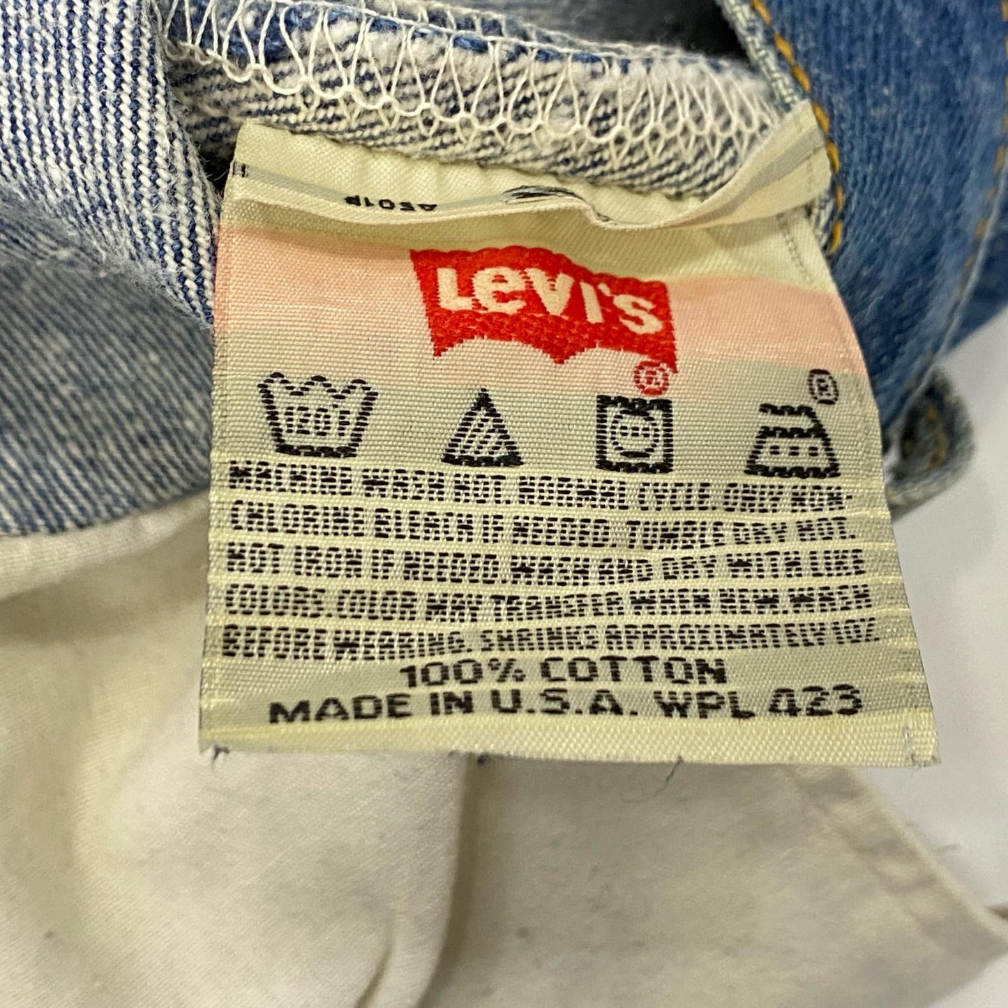 Levi's | リーバイス 501 デニムパンツ 90s ﾎﾞﾀﾝ裏555 W:42 ブルー【姫路東店】