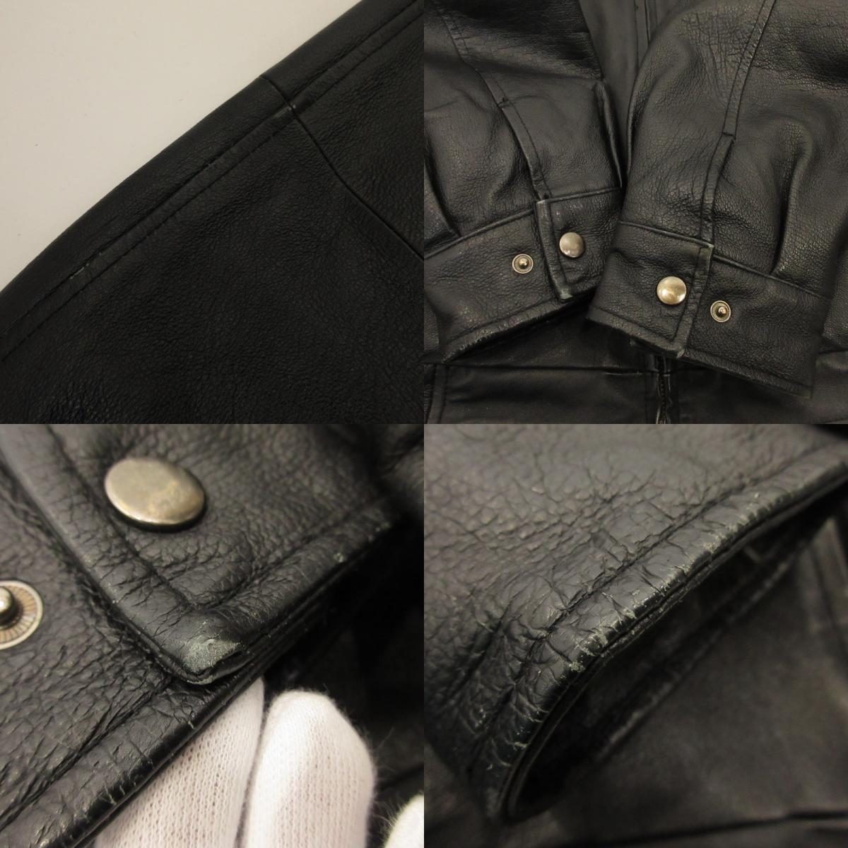 Leather Black Size: L