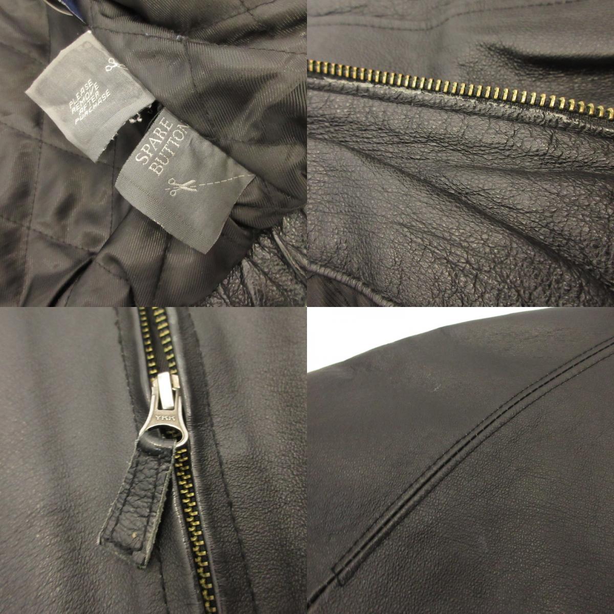 Leather Black Size: L
