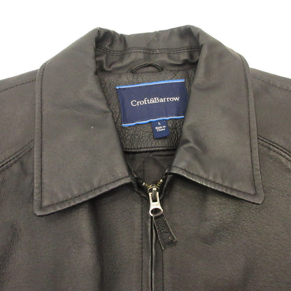 Leather Black Size: L