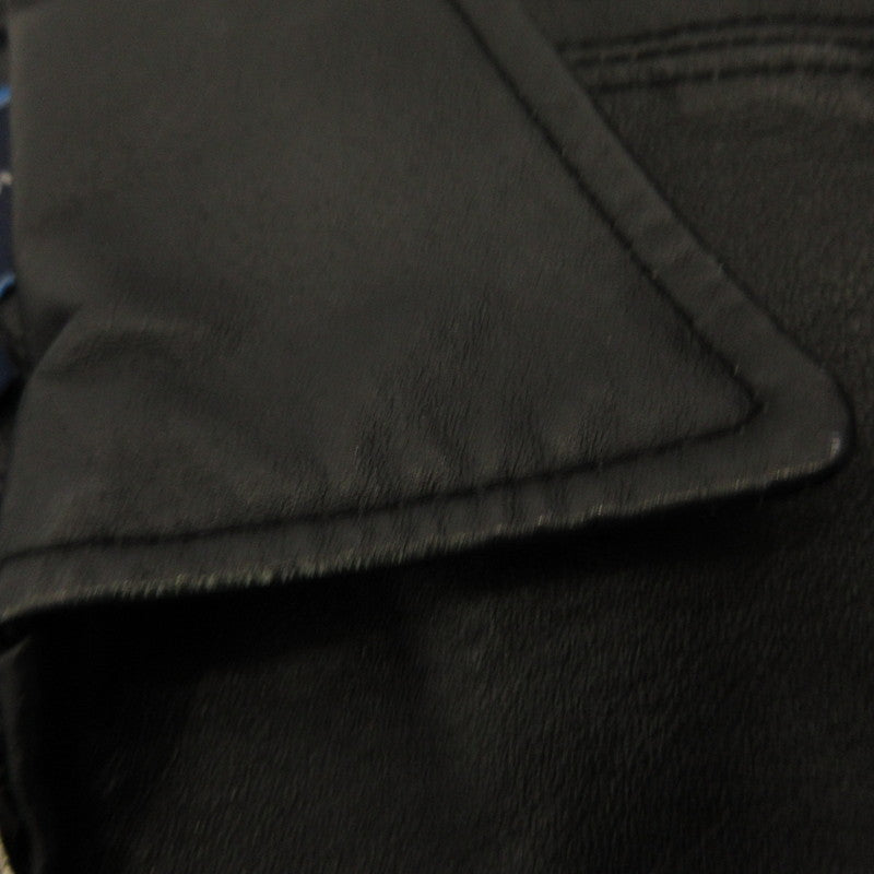 Leather Black Size: L