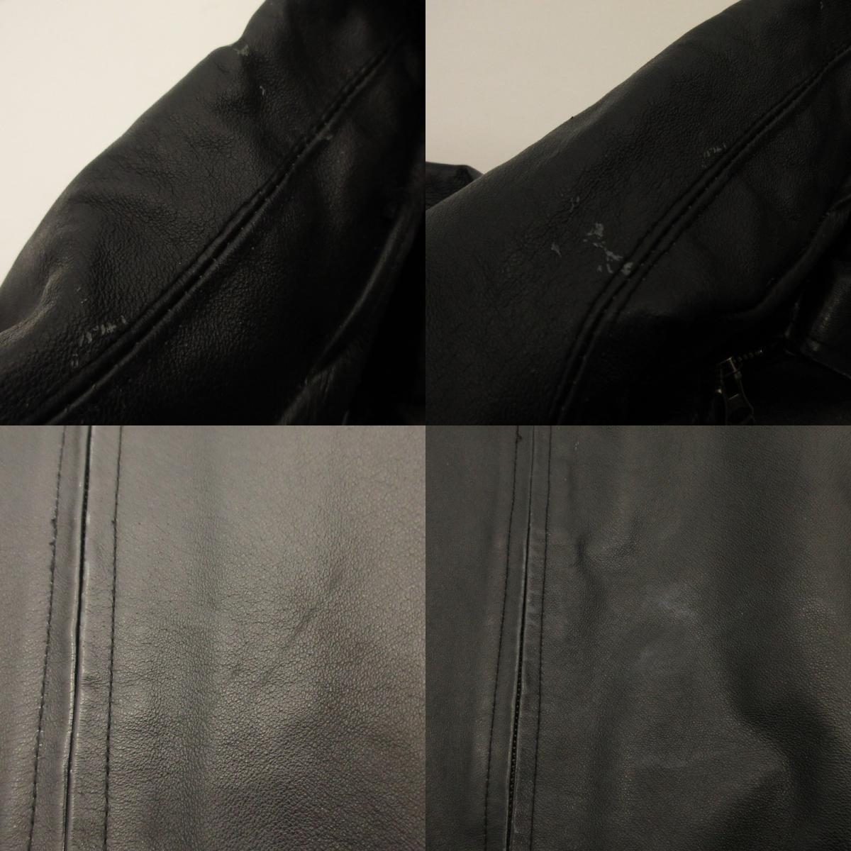 Leather Black Size: L