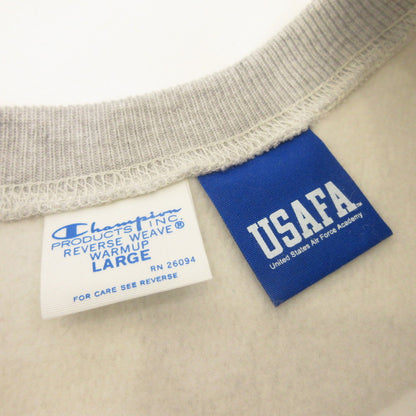 Champion | チャンピオン REVERSE WEAVE USAFA スウェット C3-C026 グレー サイズ：L