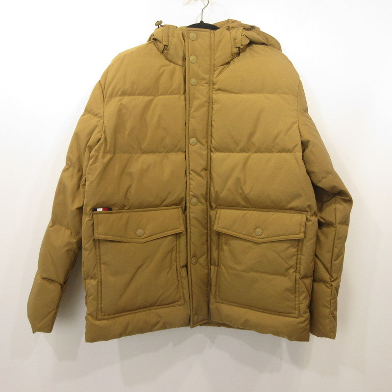TOMMY HILFIGER | Tommy Hilfiger Rocky Down Hooded Jacket Down Jacket MW32799 Beige Size: S