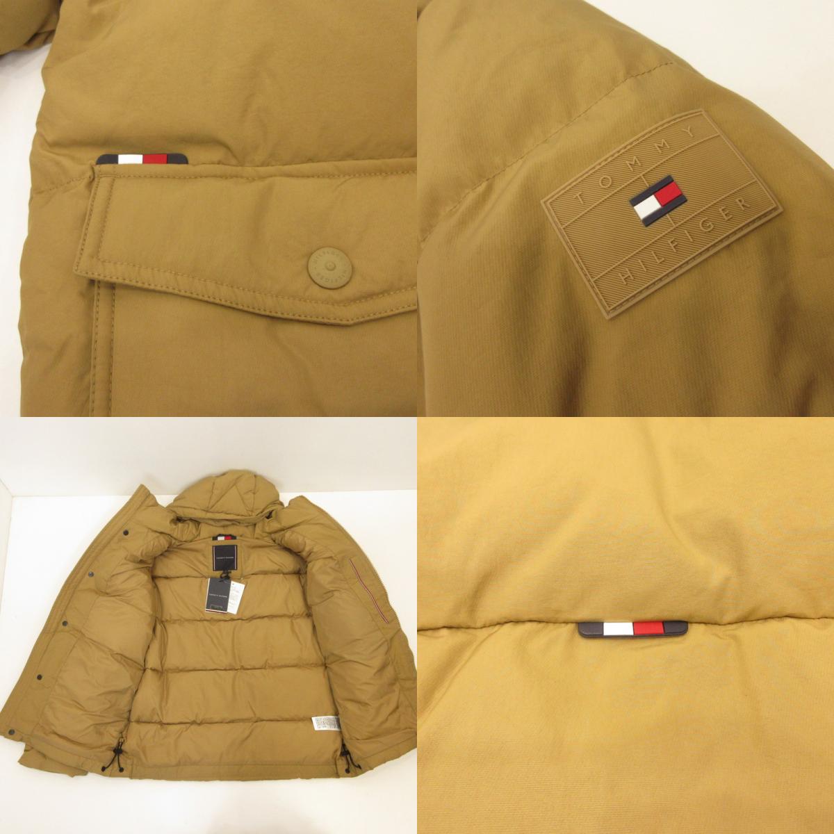 TOMMY HILFIGER | Tommy Hilfiger Rocky Down Hooded Jacket Down Jacket MW32799 Beige Size: S