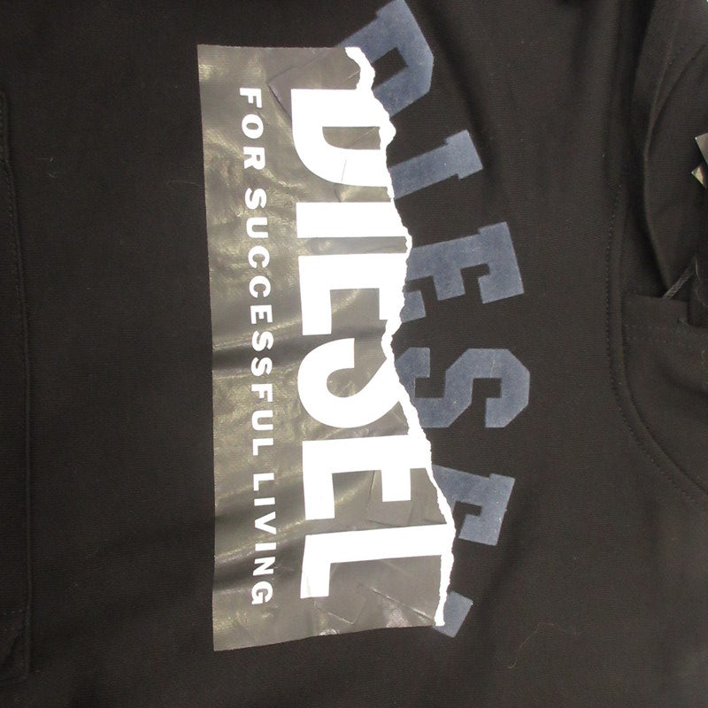 DIESEL | DIESEL S-GINN-HOOD-OUT Hoodie A15467 Black Size: M