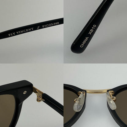 BLACK FLYS | Blackfly FLY VINCENT Sunglasses Size: 51□23 Black