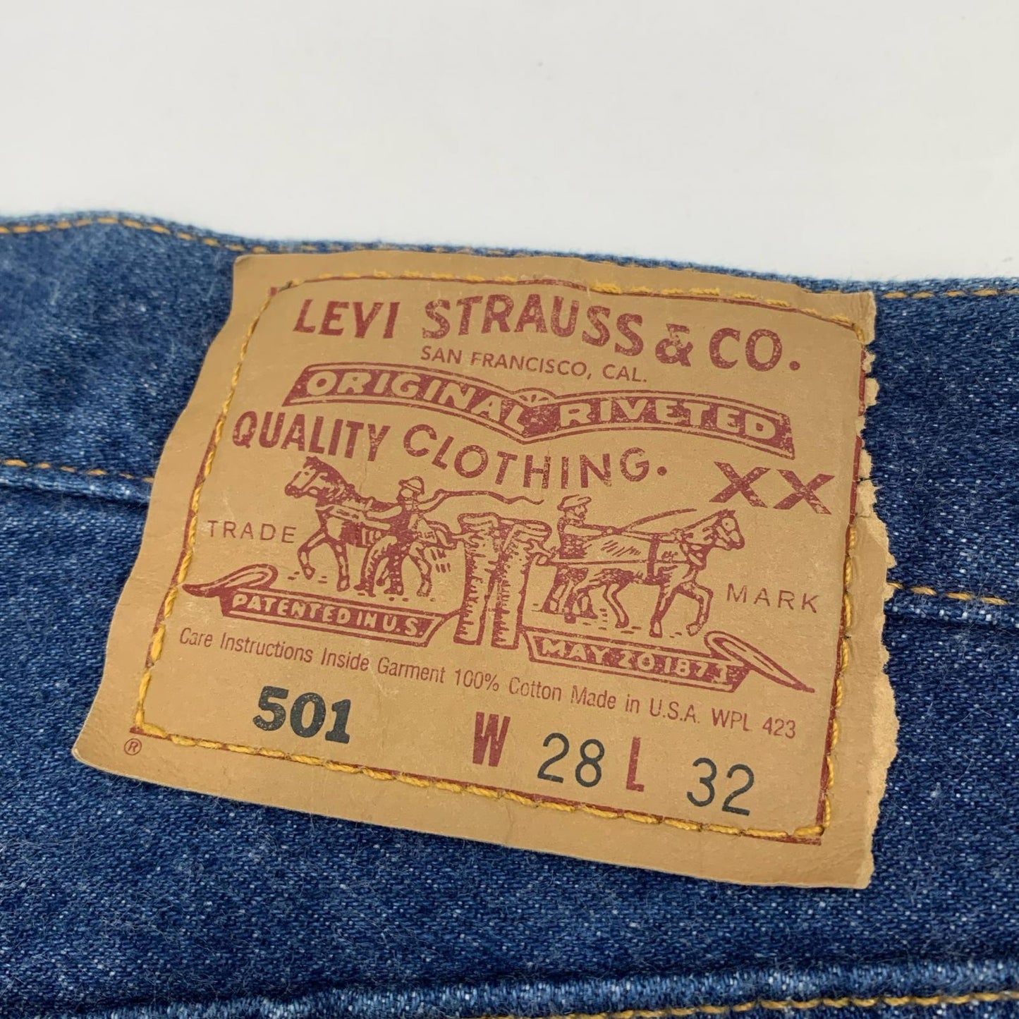 Levi's | リーバイス 501 デニムパンツ USA製 90s サイズ:W28 ブルー【姫路東店】