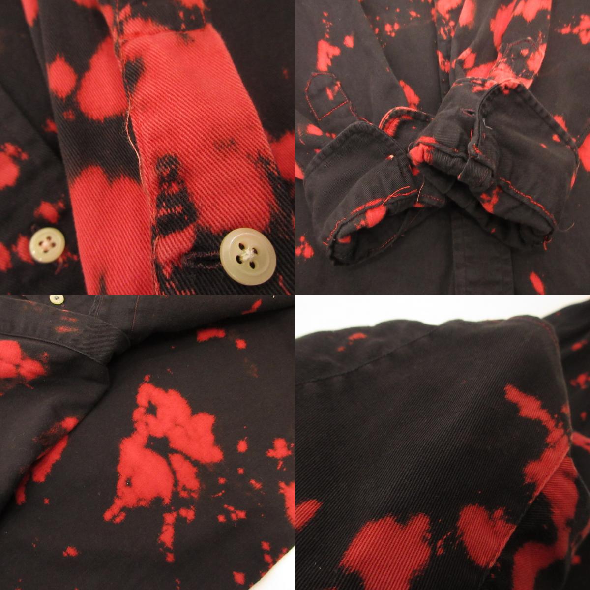 RALPH LAUREN | Ralph Lauren Long-Sleeve Shirt Made in USA Era: 90s Color: Black Size: XL