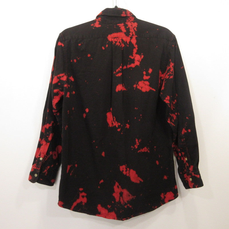 RALPH LAUREN | Ralph Lauren Long-Sleeve Shirt Made in USA Era: 90s Color: Black Size: XL