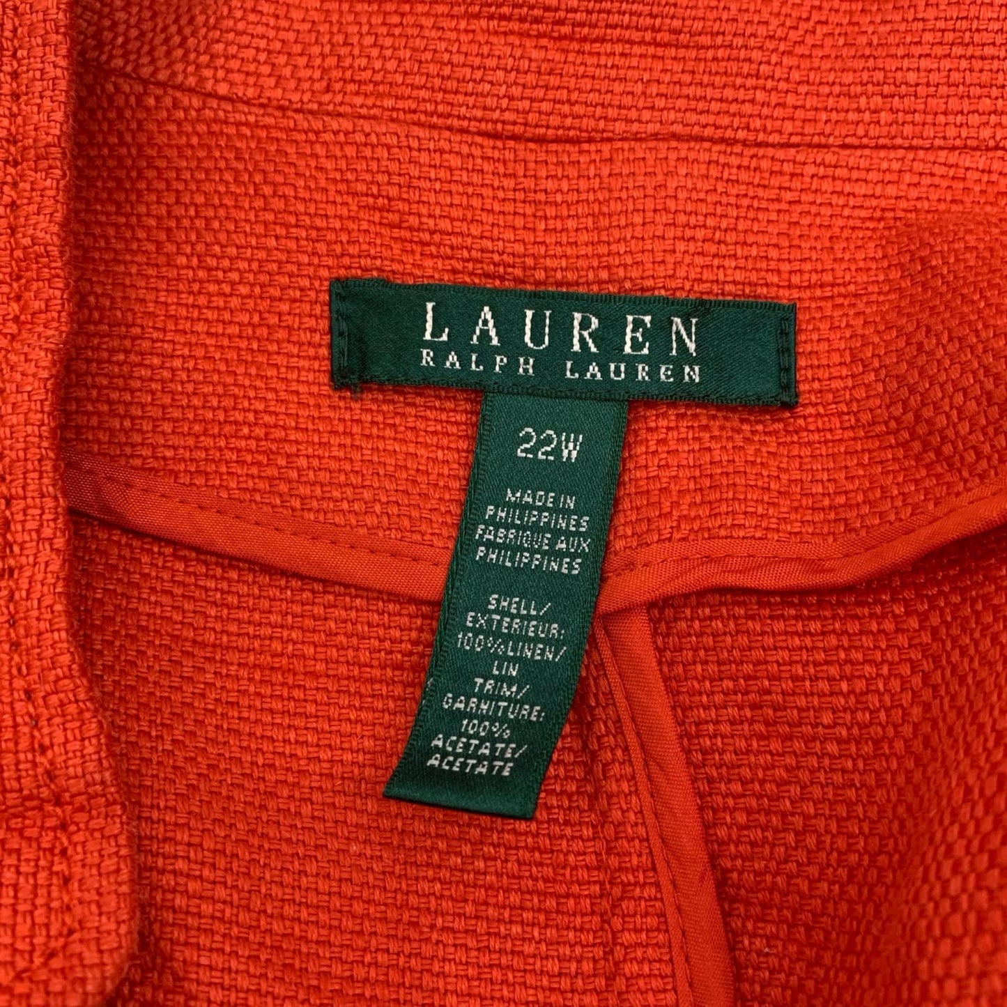 RALPH LAUREN | ラルフローレン その他アウター 202108709 90s 22W オレンジ【姫路東店】