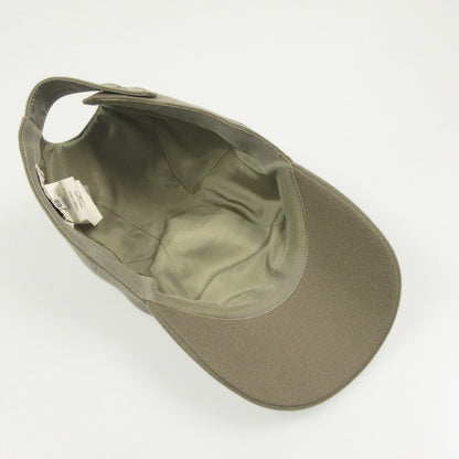 HERMES | Hermes Back Logo Embroidered Cap Gray