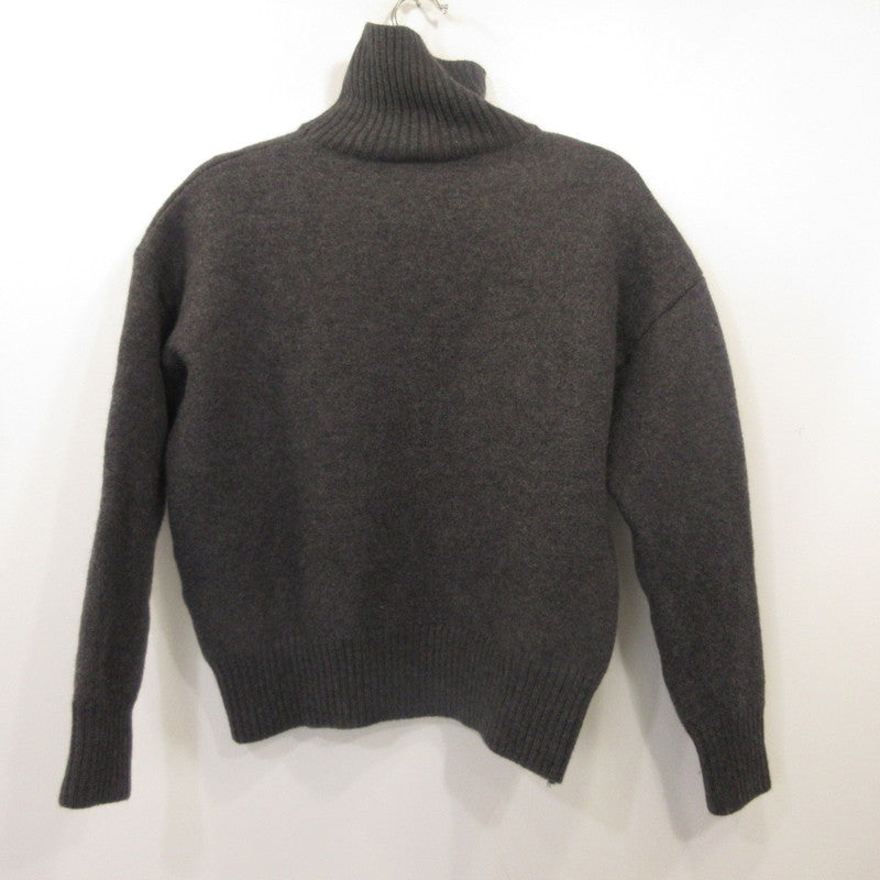 AMI | Ami Turtleneck Sweater Sweater UKS402.018 Authentic Domestic Product Gray Size: M