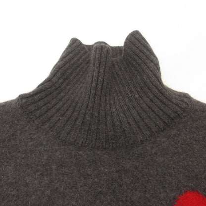 AMI | Ami Turtleneck Sweater Sweater UKS402.018 Authentic Domestic Product Gray Size: M