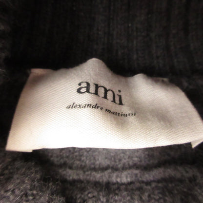 AMI | Ami Turtleneck Sweater Sweater UKS402.018 Authentic Domestic Product Gray Size: M