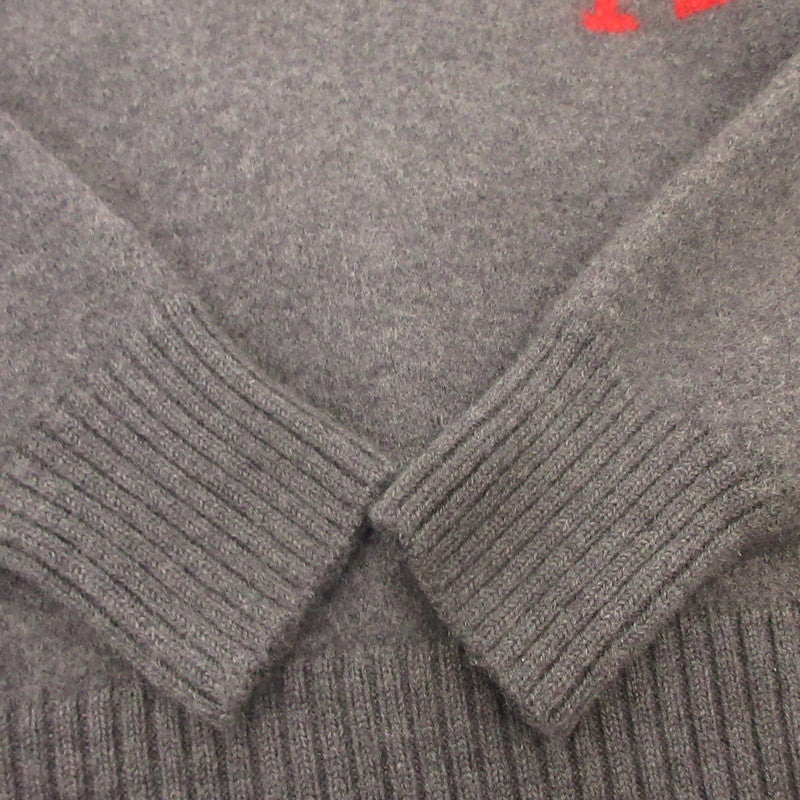 AMI | Ami Turtleneck Sweater Sweater UKS402.018 Authentic Domestic Product Gray Size: M