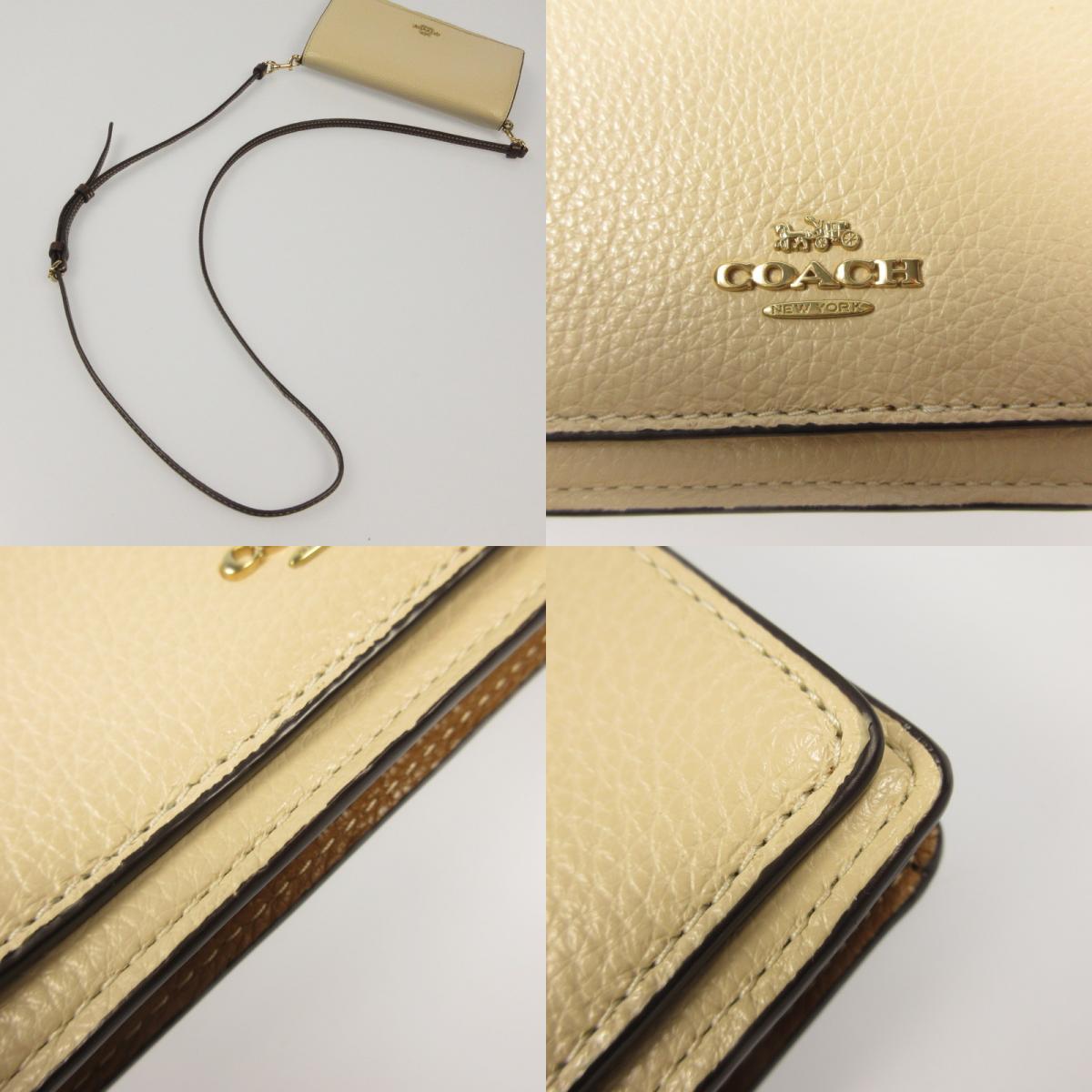 COACH | コーチ アンナ フォルドオーバー クラッチ クロスボディ ショルダーバッグ CC935【姫路東店】
