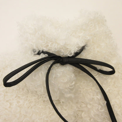 FRAY I.D | FRAY I.D Ribbon Boa Fur Jacket Outerwear FWFJ255051 Size: F White