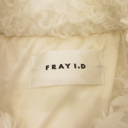 FRAY I.D | FRAY I.D Ribbon Boa Fur Jacket Outerwear FWFJ255051 Size: F White