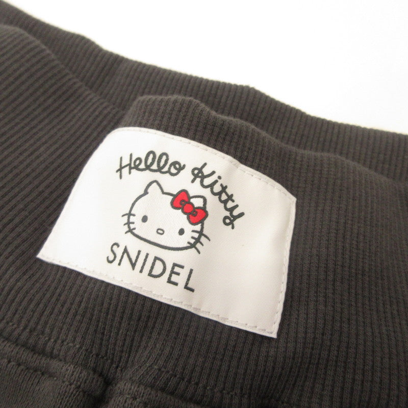 snidel | Snidel Lace-Up Pants SWCP25428 Black Size: 1
