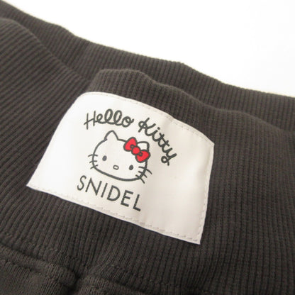 snidel | Snidel Lace-Up Pants SWCP25428 Black Size: 1