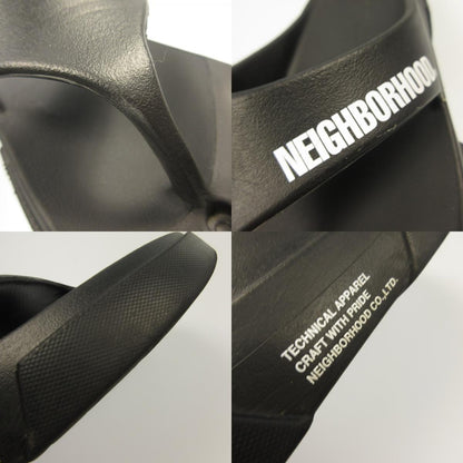 NEIGHBORHOOD | NEIGHBORHOOD FLIPFLOP Sandals 241BP44N-FW01 ×PAES Black 26cm