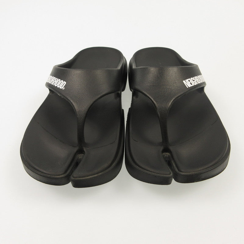 NEIGHBORHOOD | NEIGHBORHOOD FLIPFLOP Sandals 241BP44N-FW01 ×PAES Black 26cm