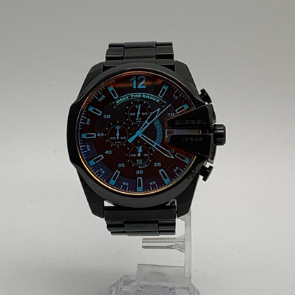 DIESEL | ディーゼル MEGA CHIEF 腕時計 DZ-4318 アナログクォーツ ブラック