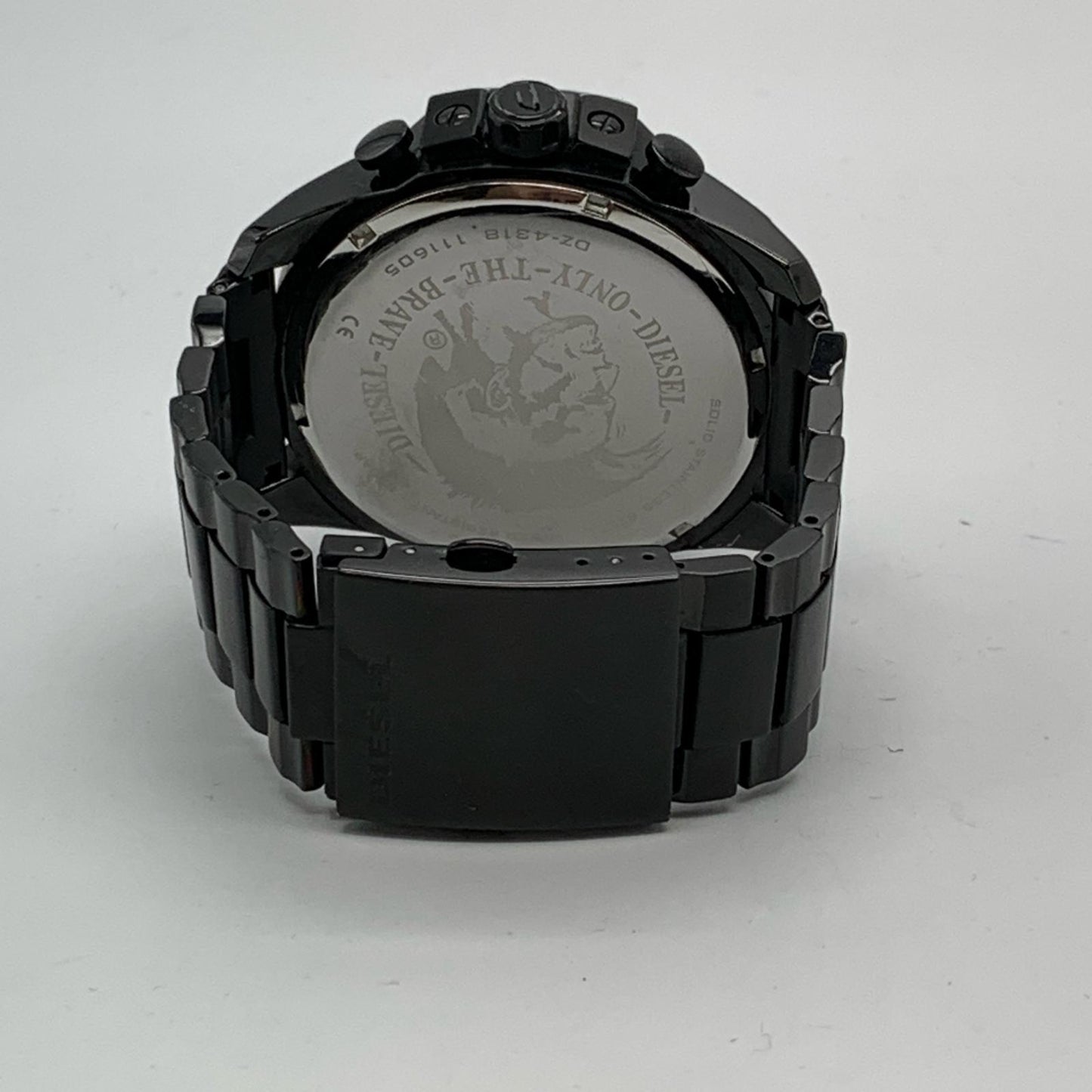 DIESEL | ディーゼル MEGA CHIEF 腕時計 DZ-4318 アナログクォーツ ブラック