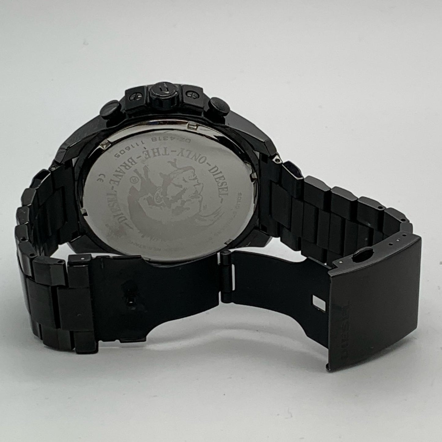 DIESEL | ディーゼル MEGA CHIEF 腕時計 DZ-4318 アナログクォーツ ブラック