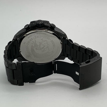DIESEL | ディーゼル MEGA CHIEF 腕時計 DZ-4318 アナログクォーツ ブラック