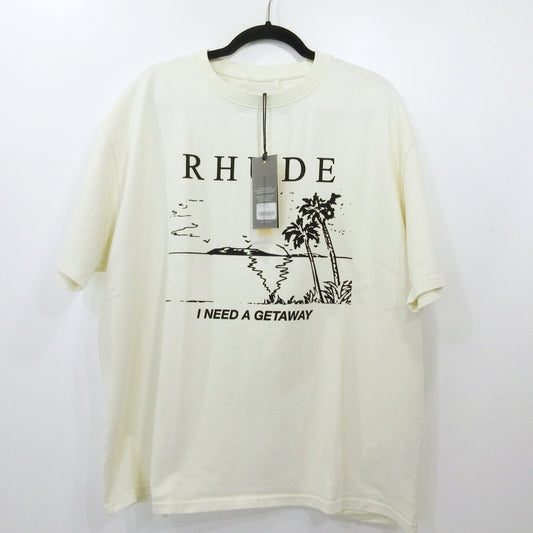 RHUDE | ルード I NEED A GETAWAY TEE 半袖Ｔシャツ RHPS26TT09012 ホワイト サイズ：XL