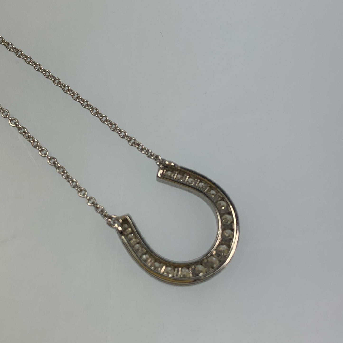 Tiffany & Co. | Tiffany Horseshoe Necklace Pt950