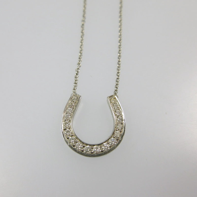 Tiffany & Co. | Tiffany Horseshoe Necklace Pt950