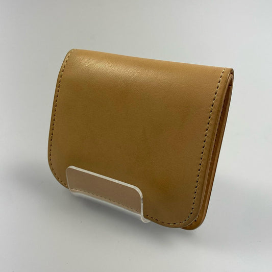 WILDSWANS | ワイルドスワンズ SADDLE PULL UP 二つ折り財布 PALM V2/SD/NT ベージュ【姫路東店】