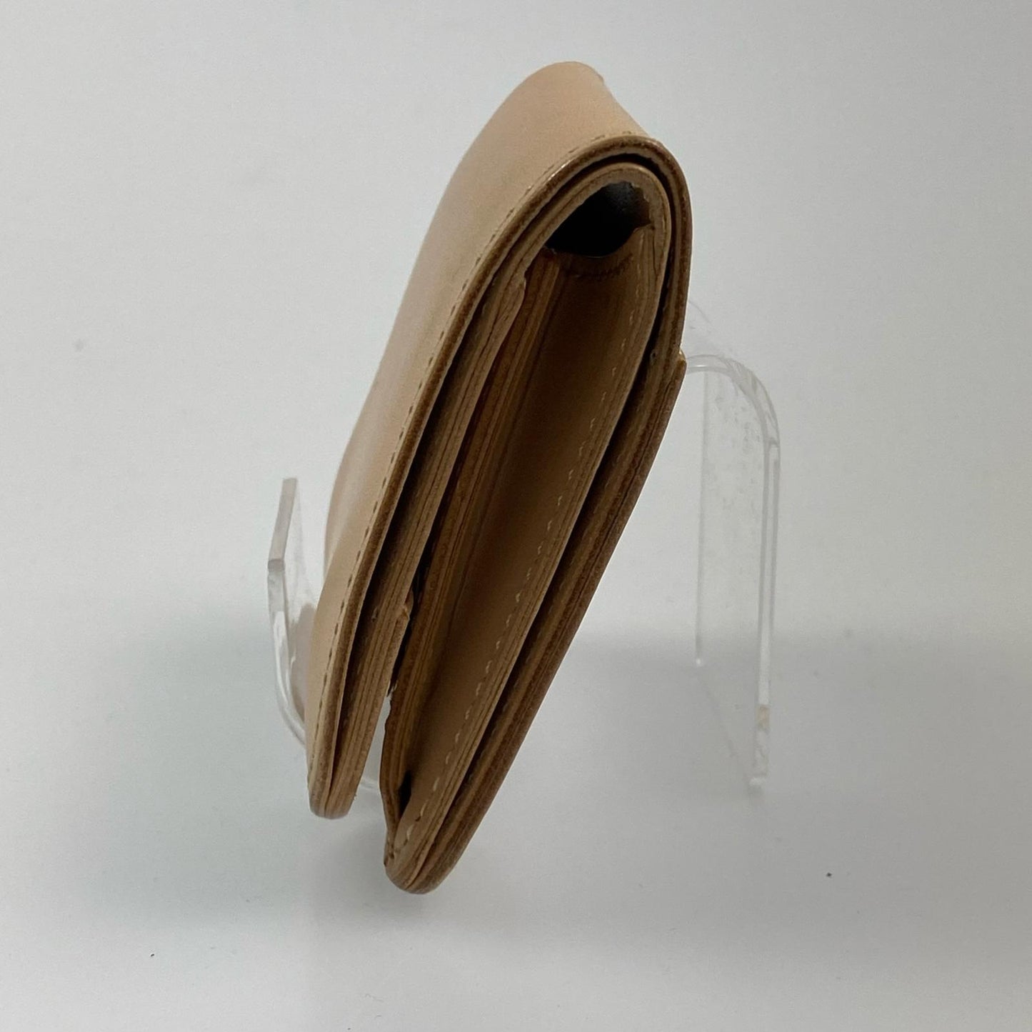 WILDSWANS | ワイルドスワンズ SADDLE PULL UP 二つ折り財布 PALM V2/SD/NT ベージュ【姫路東店】