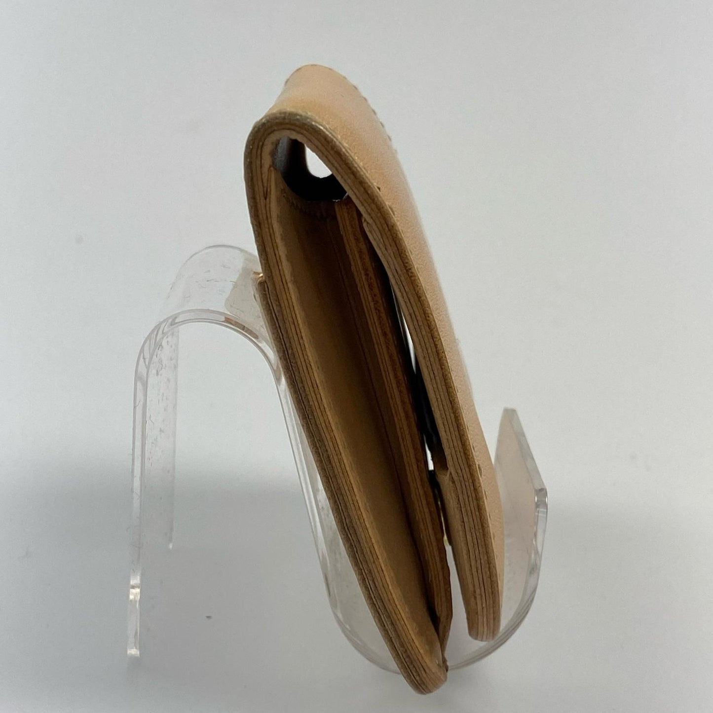 WILDSWANS | ワイルドスワンズ SADDLE PULL UP 二つ折り財布 PALM V2/SD/NT ベージュ【姫路東店】