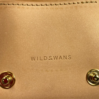 WILDSWANS | ワイルドスワンズ SADDLE PULL UP 二つ折り財布 PALM V2/SD/NT ベージュ【姫路東店】