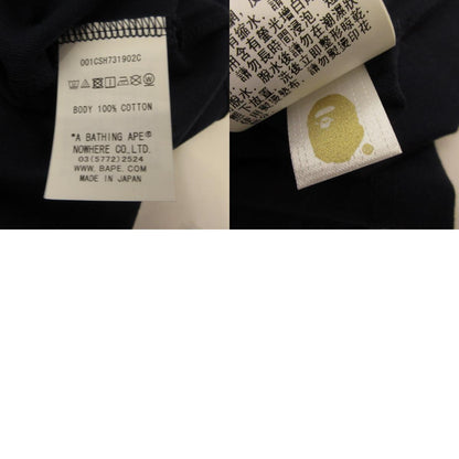 A BATHING APE | A Bathing Ape COACH COLLEGE TEE Short-sleeved T-shirt 1H73109902 x COACH Navy Size: L