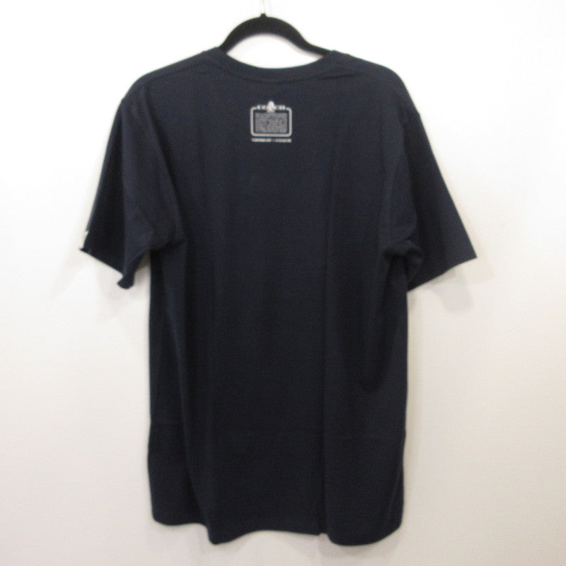A BATHING APE | A Bathing Ape COACH COLLEGE TEE Short-sleeved T-shirt 1H73109902 x COACH Navy Size: L