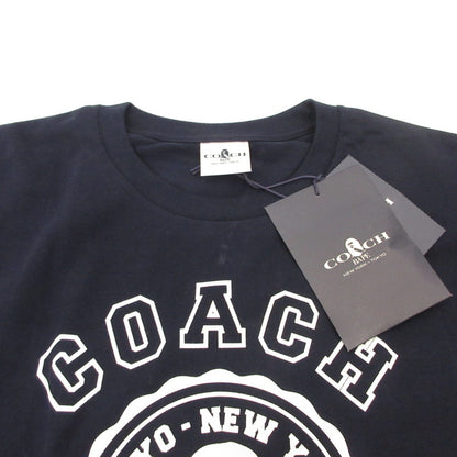 A BATHING APE | A Bathing Ape COACH COLLEGE TEE Short-sleeved T-shirt 1H73109902 x COACH Navy Size: L