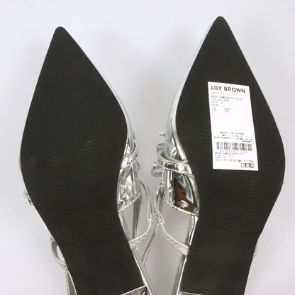 Lily Brown | Lily Brown Ribbon Detail Mules Other Shoes LWGS241313 Silver Size: S