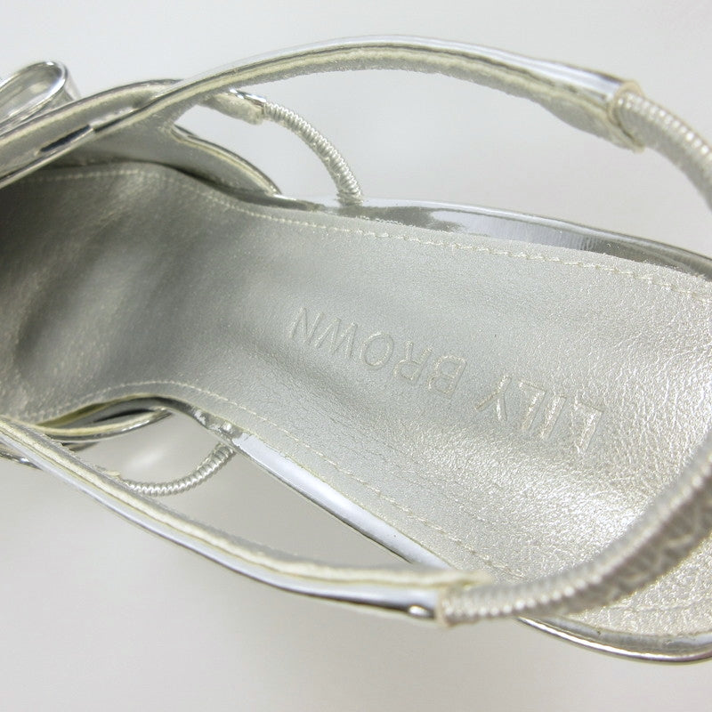 Lily Brown | Lily Brown Ribbon Detail Mules Other Shoes LWGS241313 Silver Size: S