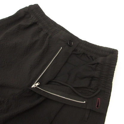 Paul Smith | Paul Smith Airy Seersucker Wide Cargo Pants Cargo Pants 152110 Black Size: M