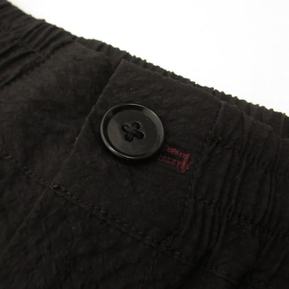 Paul Smith | Paul Smith Airy Seersucker Wide Cargo Pants Cargo Pants 152110 Black Size: M