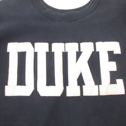 DUKE COLLEGE LOGO スウェット ネイビー サイズ：XL